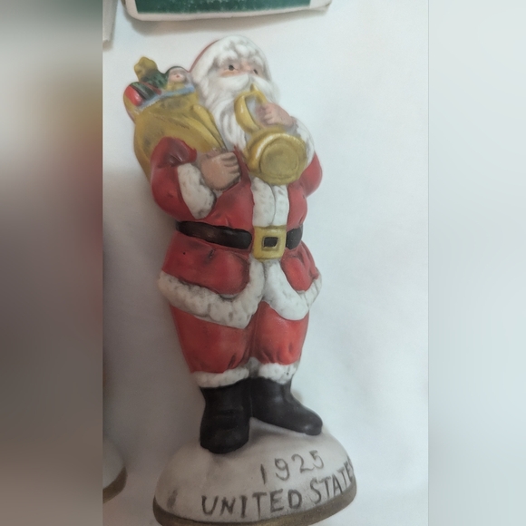 Heilig Meyer Christmas Santas from Around the World Collectable Edition Set of 5 - Picture 8 of 13